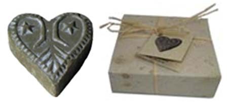 Round shape soap of 100 gr.